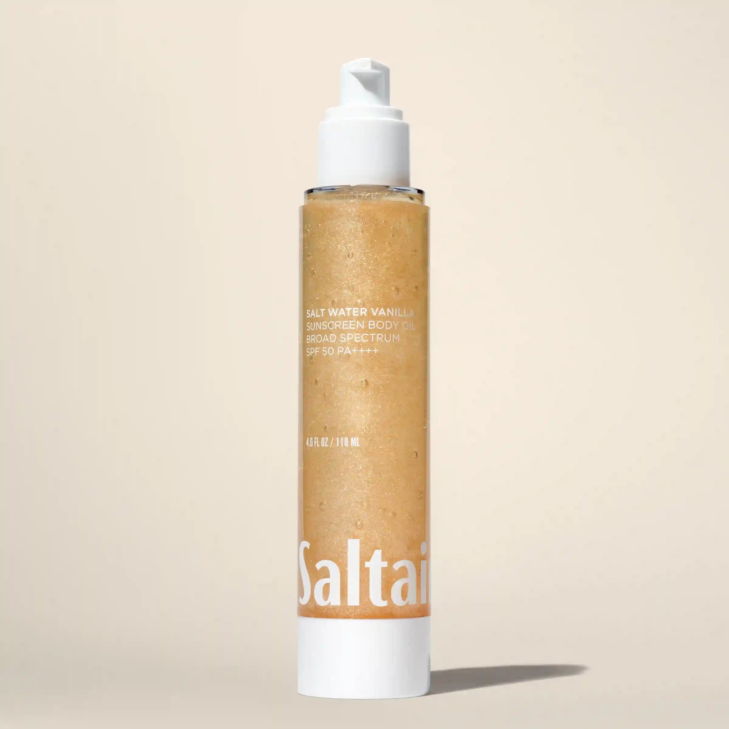 Salt Water Vanilla - Sunscreen Body Oil Secondary image