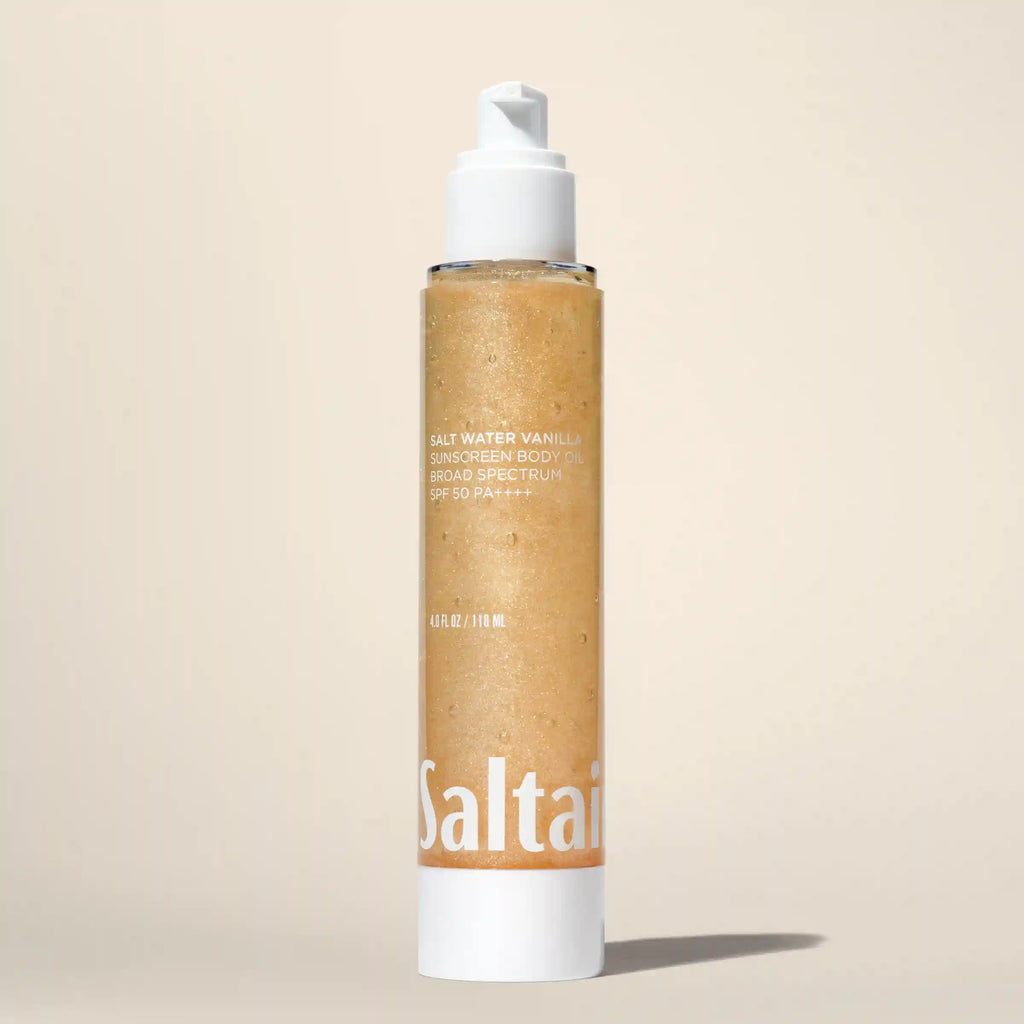 Salt Water Vanilla - Sunscreen Body Oil