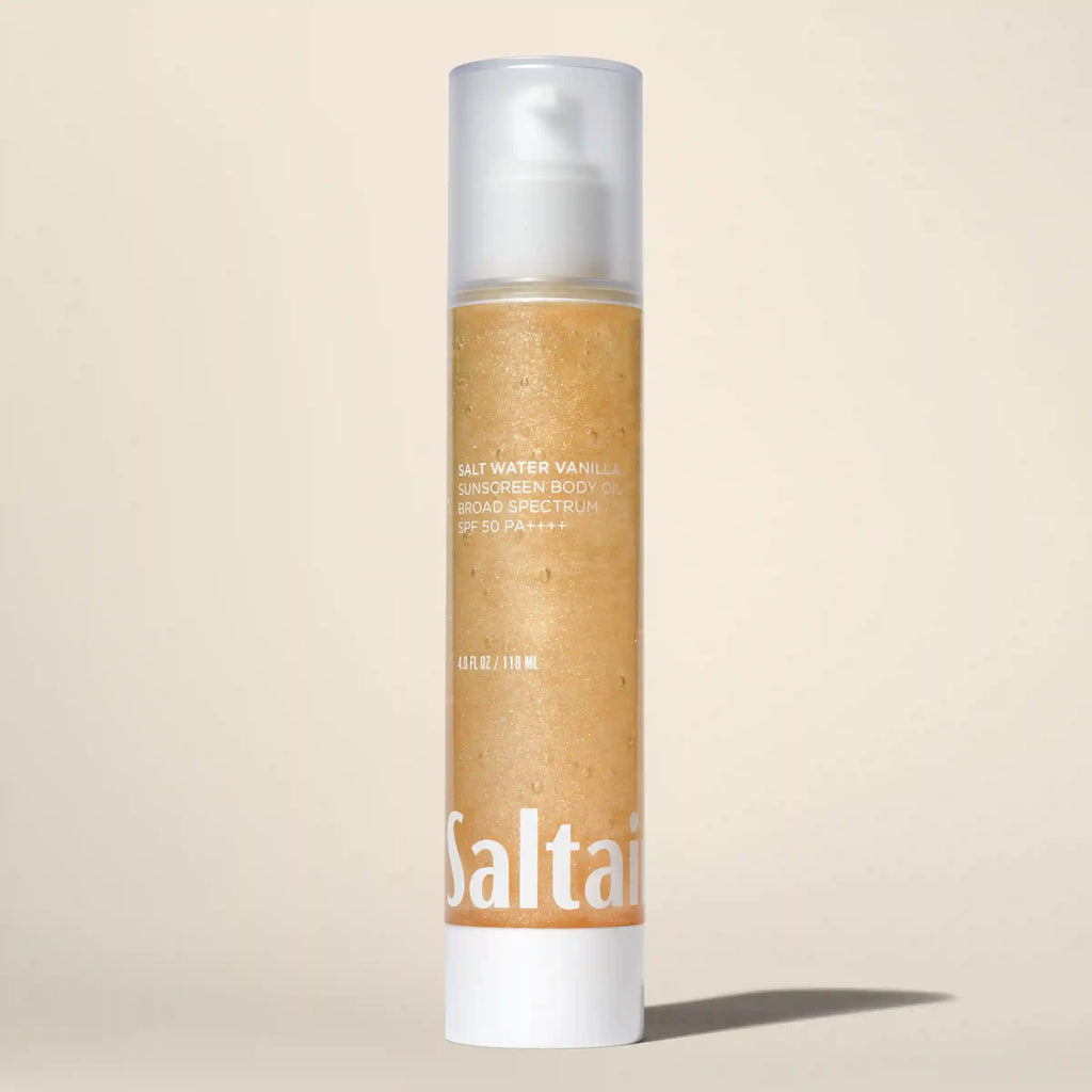 Salt Water Vanilla - Sunscreen Body Oil