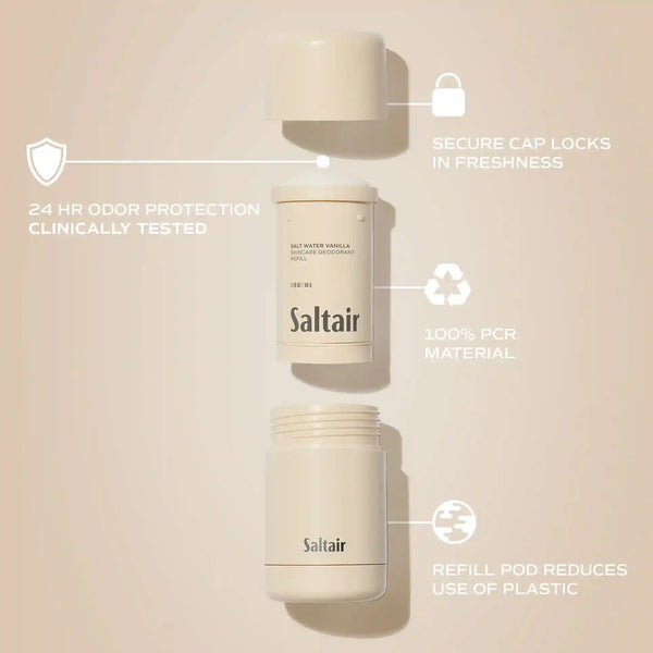 Salt Water Vanilla - Skincare Deodorant