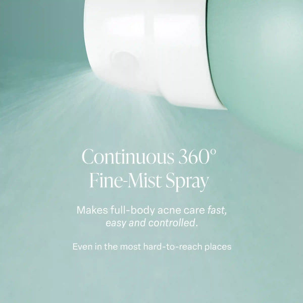 2% Salicylic Acid  Acne Body Spray