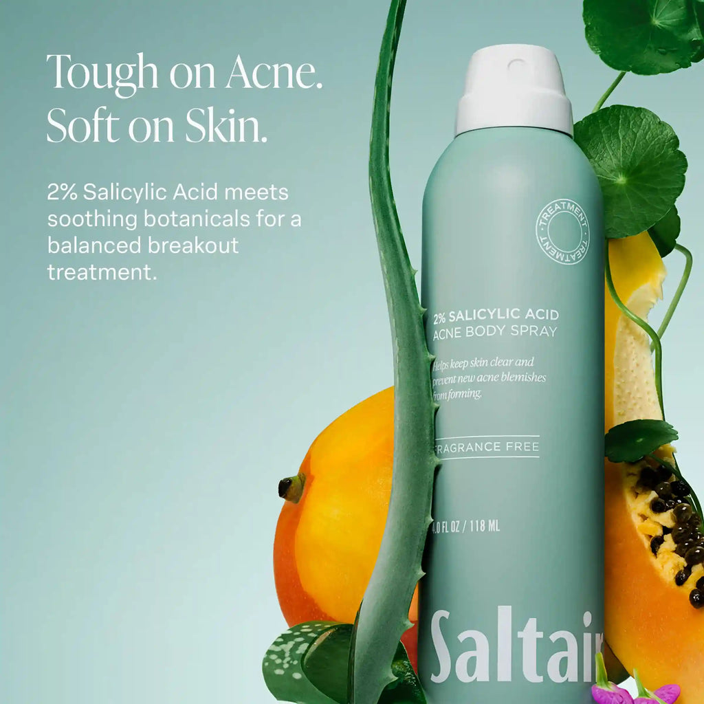2% Salicylic Acid  Acne Body Spray