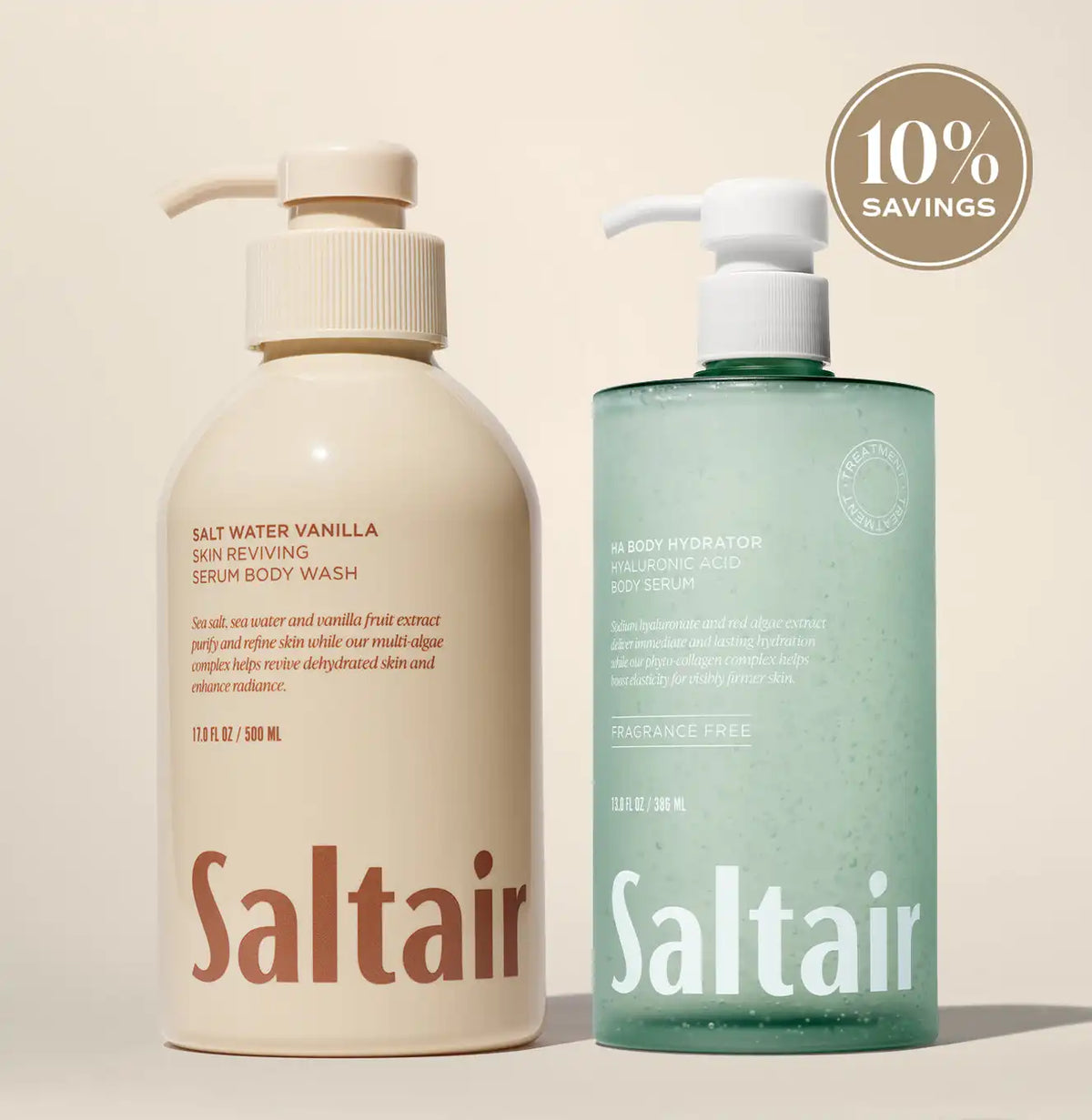 Salt Water Vanilla - Cleanse & Hydrate Bundle Main image